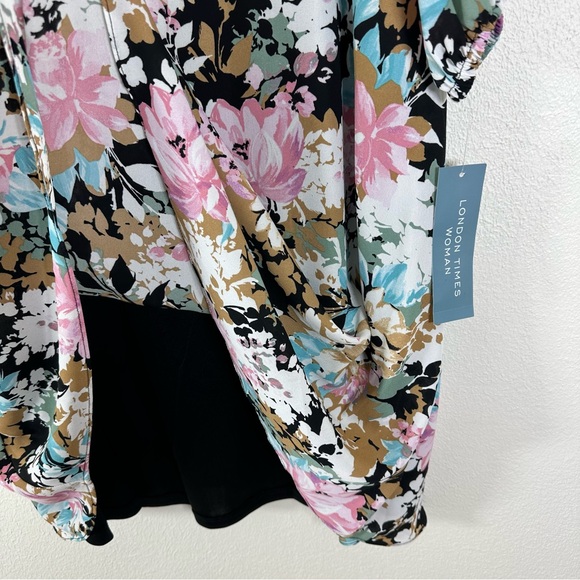 London Times Woman Women’s Dress Floral Midi - Picture 7 of 12